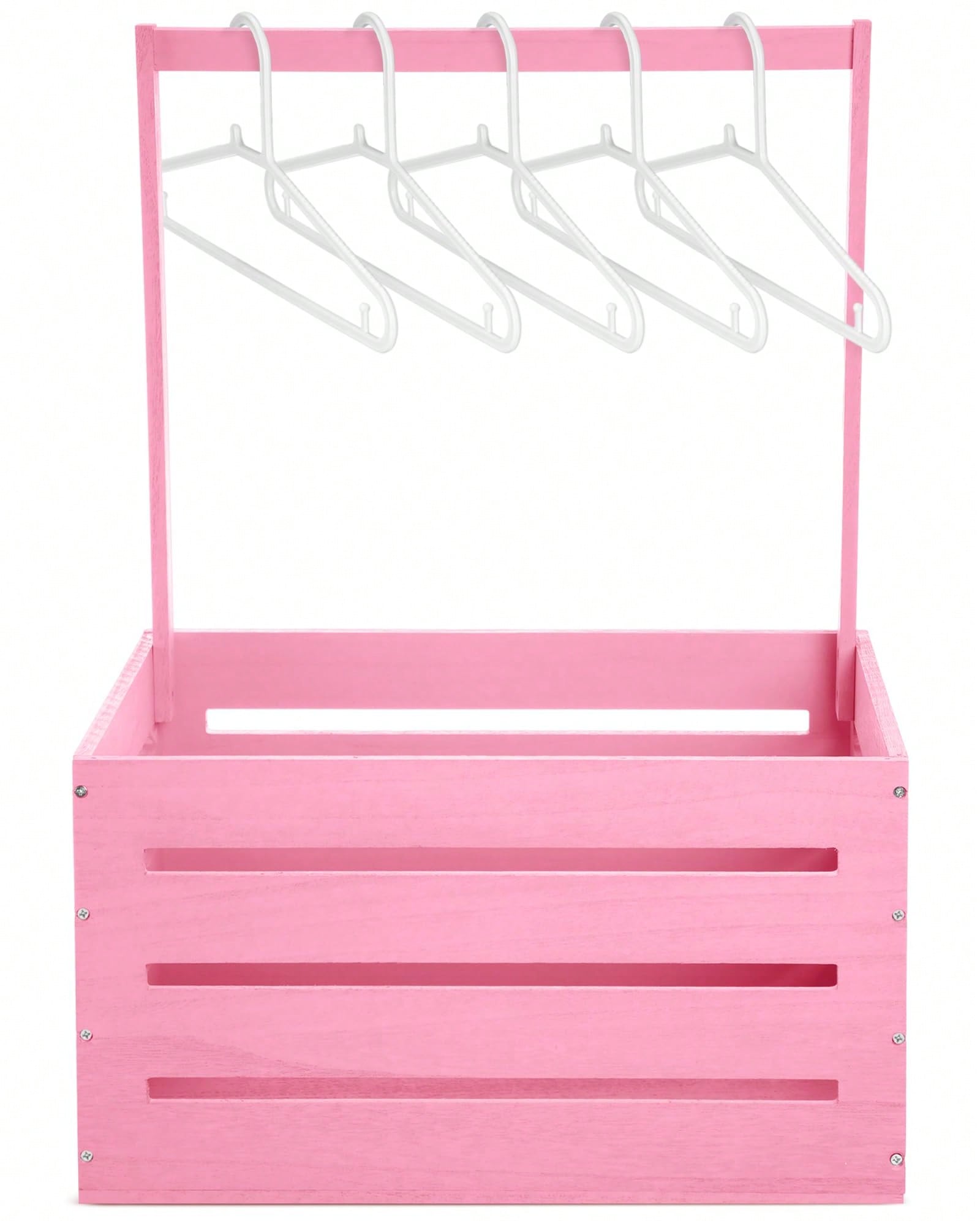 Baby Nursery Uniform - Wooden Baby Shower Crate Closet Cute