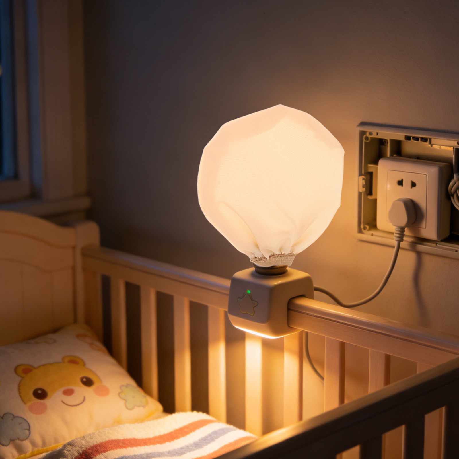 Baby Nursery Light Shade - Baby Lamp Shade Cover Soft Light