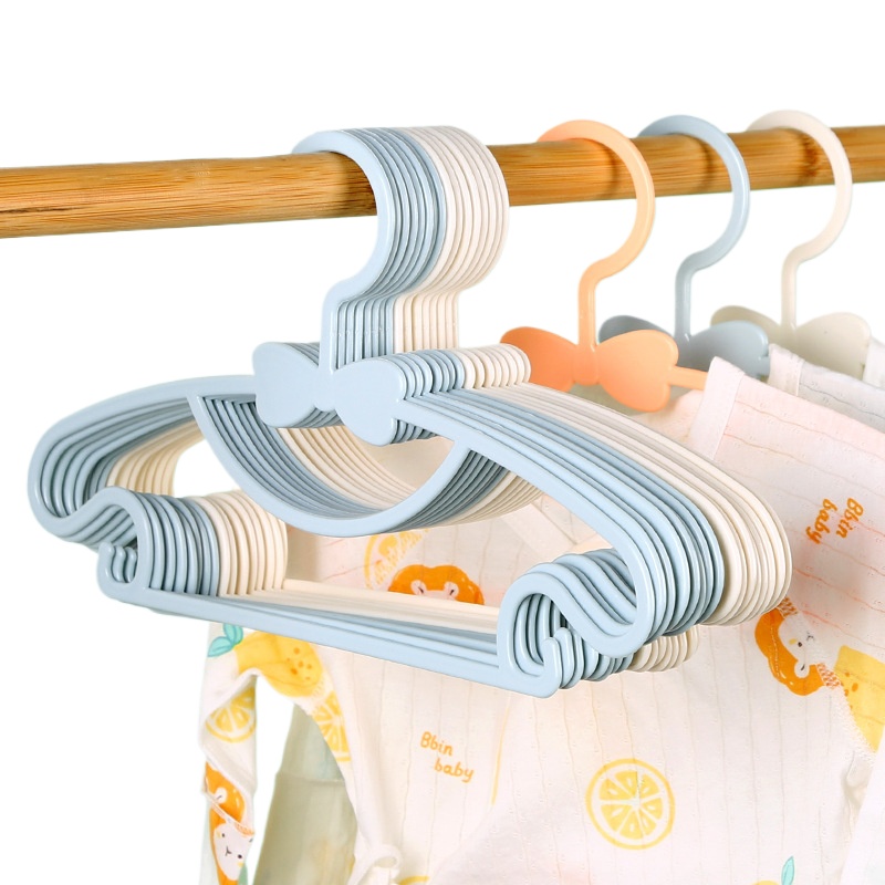 Baby Nursery Uniform - 5-50Pcs Baby Hangers Plastic Kids Clothes