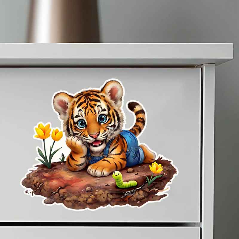 Woodland Baby in Garden Mural  - Baby Nursery Mural Wallpaper ulasan dan harga