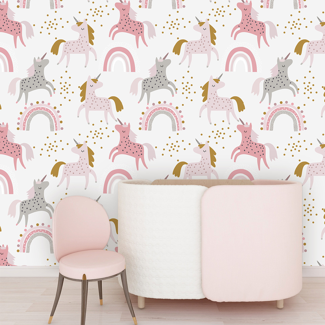 Nursery Wallpaper Baby Girl Bo - Baby Nursery Wallpaper Girl ulasan dan harga