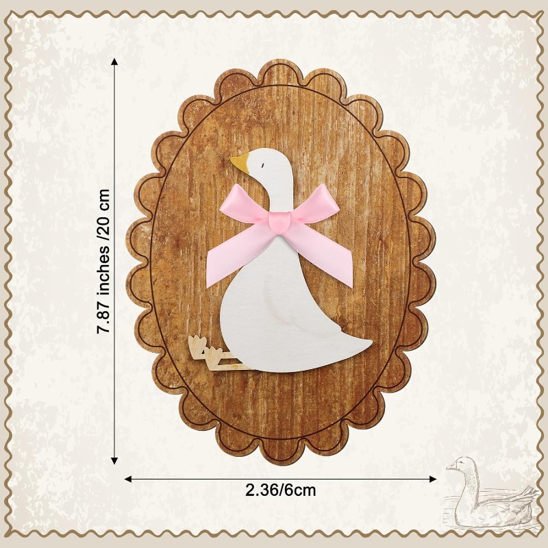 Whimsical Vintage Wooden Goose - Baby Nursery Vintage ulasan dan harga