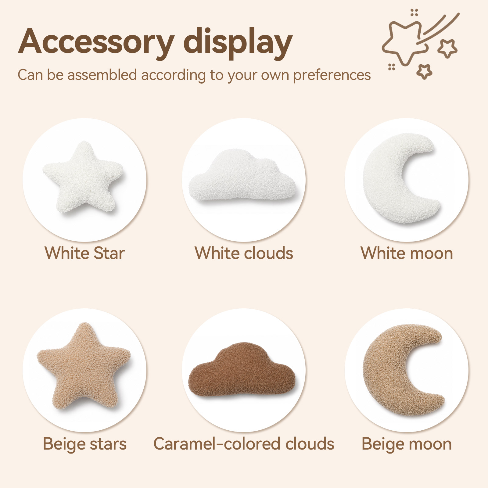 3D Plush Nursery Wall Decor Se - Baby Nursery Accent Wall ulasan dan harga