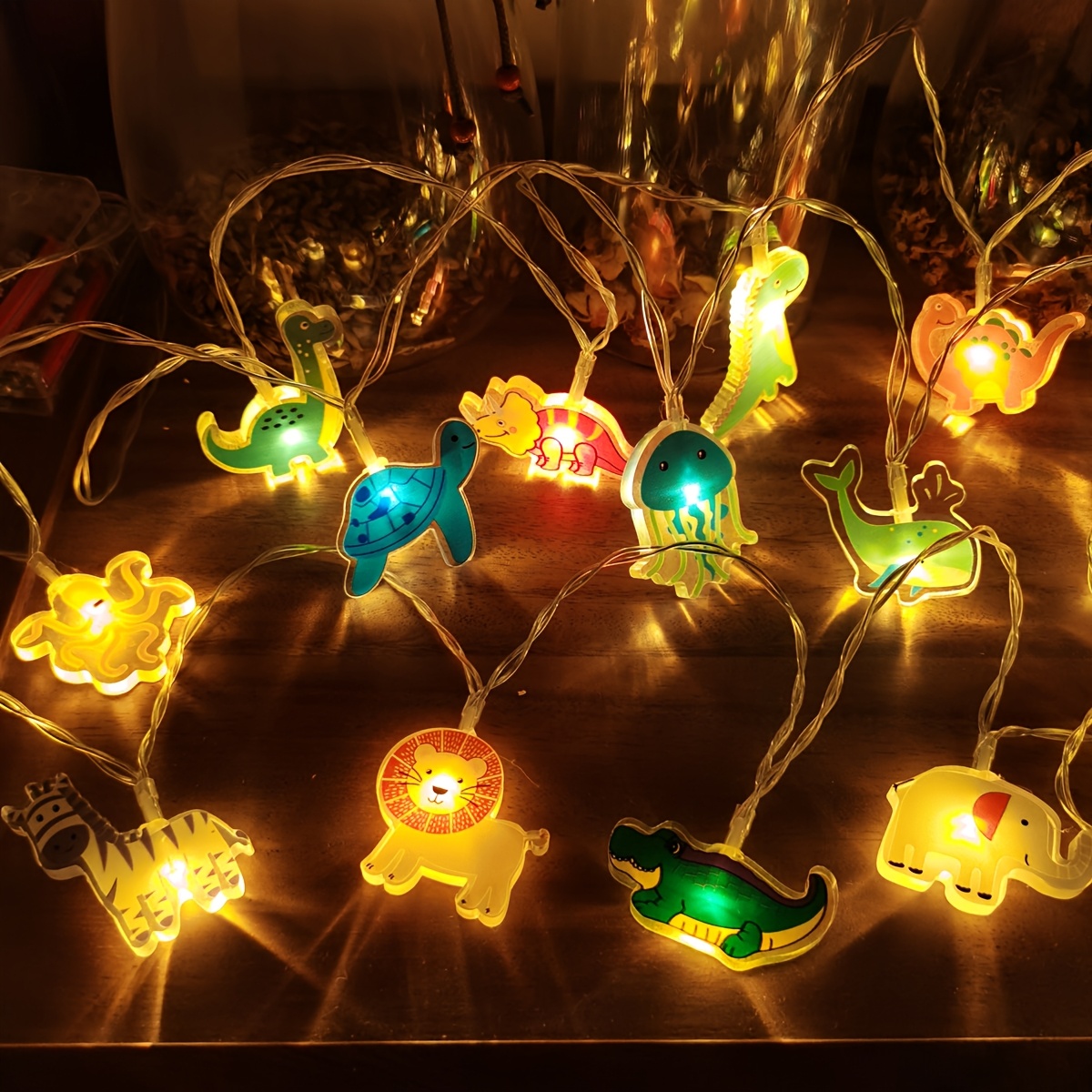 Cartoon Wild Animal LED Decora - Baby Nursery Animal Theme ulasan dan harga