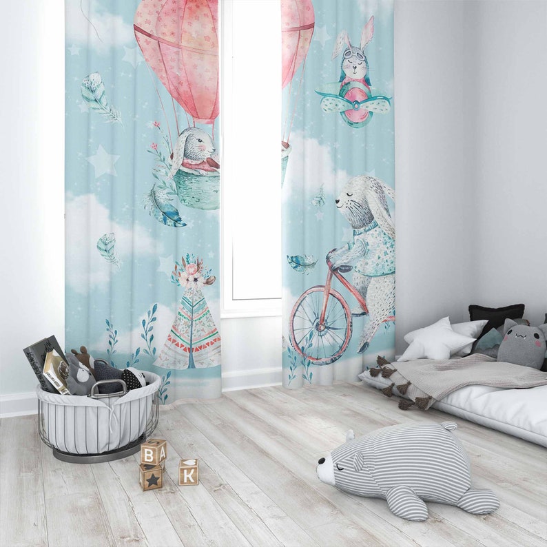 Little Bunny Nursery Curtain K - Baby Nursery Youtube ulasan dan harga
