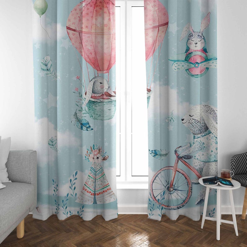 Little Bunny Nursery Curtain K - Baby Nursery Youtube ulasan dan harga