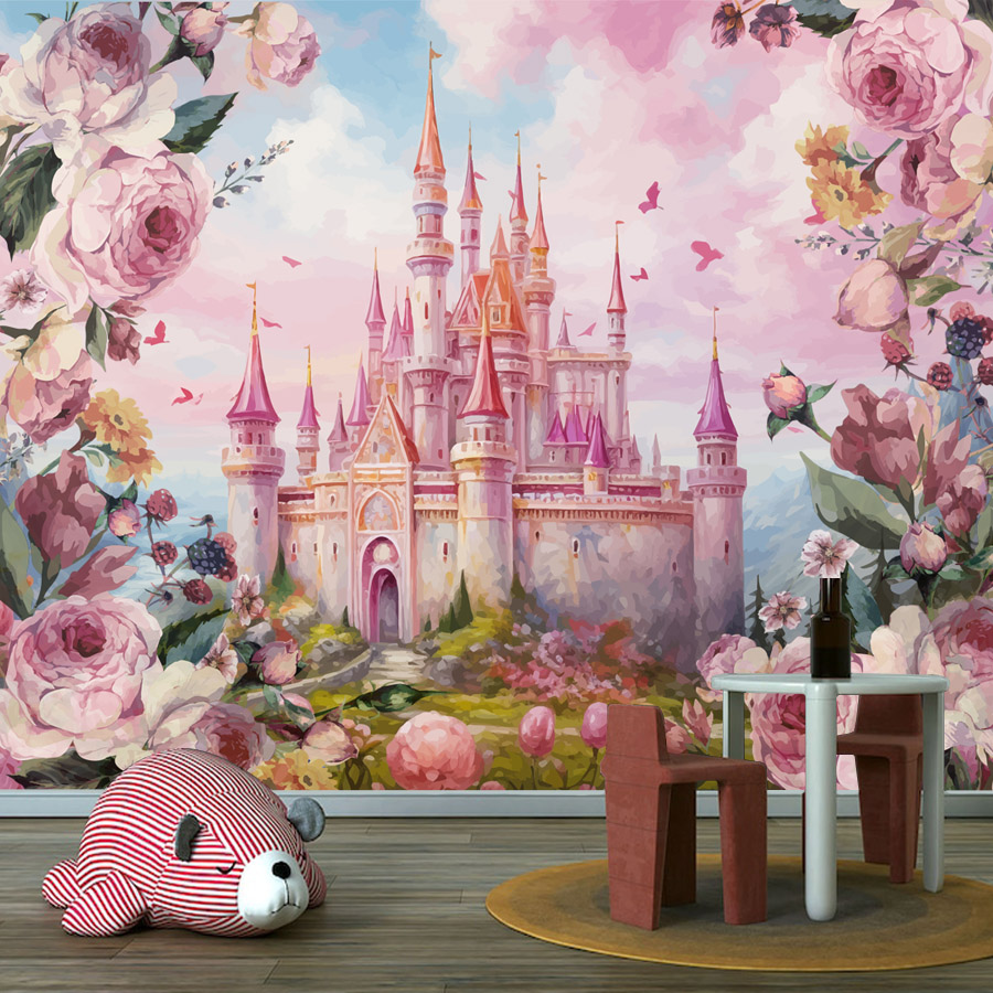 8+ Cartoon Nursery Flower Cast - Baby Nursery Mural Wallpaper ulasan dan harga