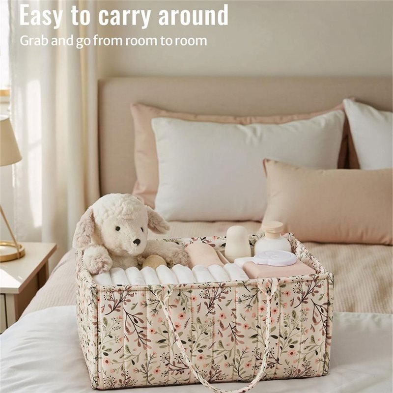 WOTT-Stylish Floral Diaper Cad - Baby Nursery Must Haves ulasan dan harga