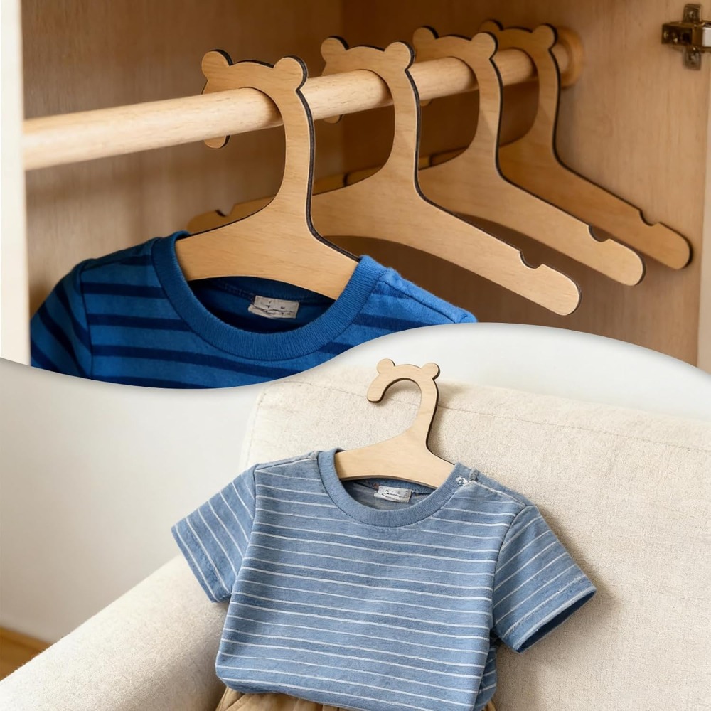 10/20Pcs Baby Creative Hanger  - Baby Nursery Uniform ulasan dan harga