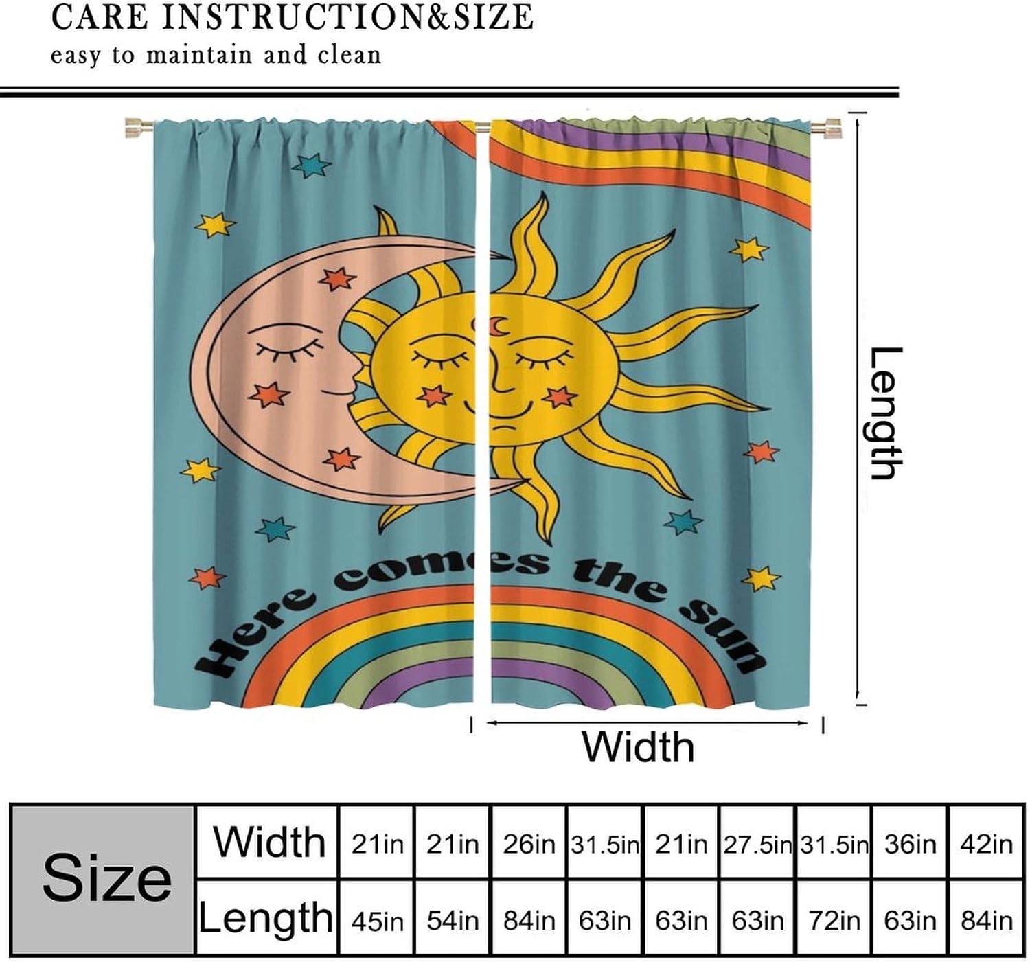 Celestial Sun and Moon Rainbow - Baby Nursery Youtube ulasan dan harga