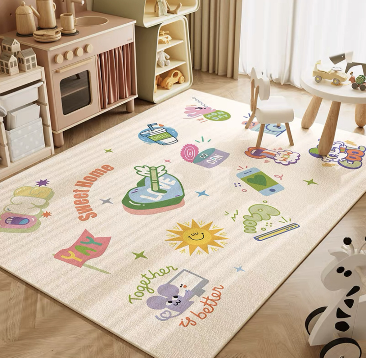 VIKAMA Neutral Cartoon Lion Ba - Baby Nursery Sets ulasan dan harga