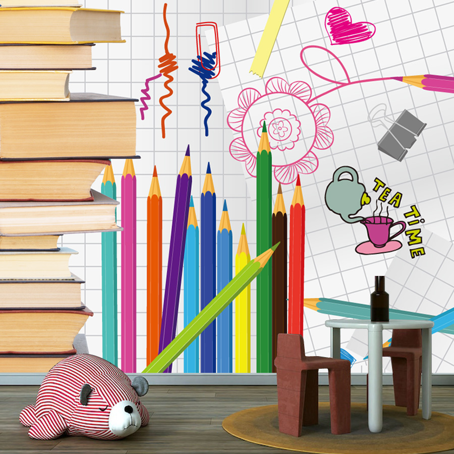 Custom Easy to Apply Peel and  - Baby Nursery Mural Wallpaper ulasan dan harga