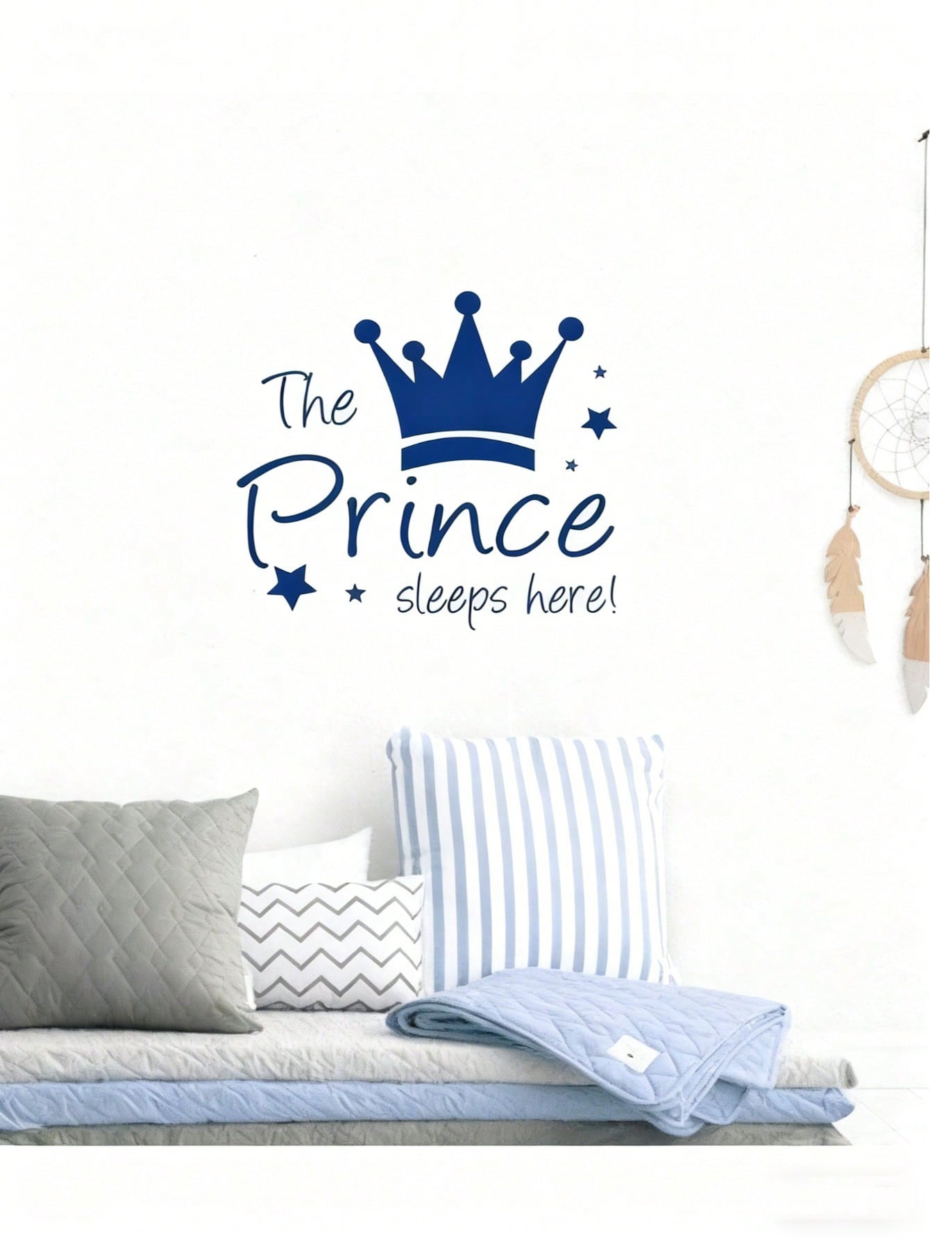 Removable Princess Crown Wall  - Baby Nursery Wallpaper Girl ulasan dan harga