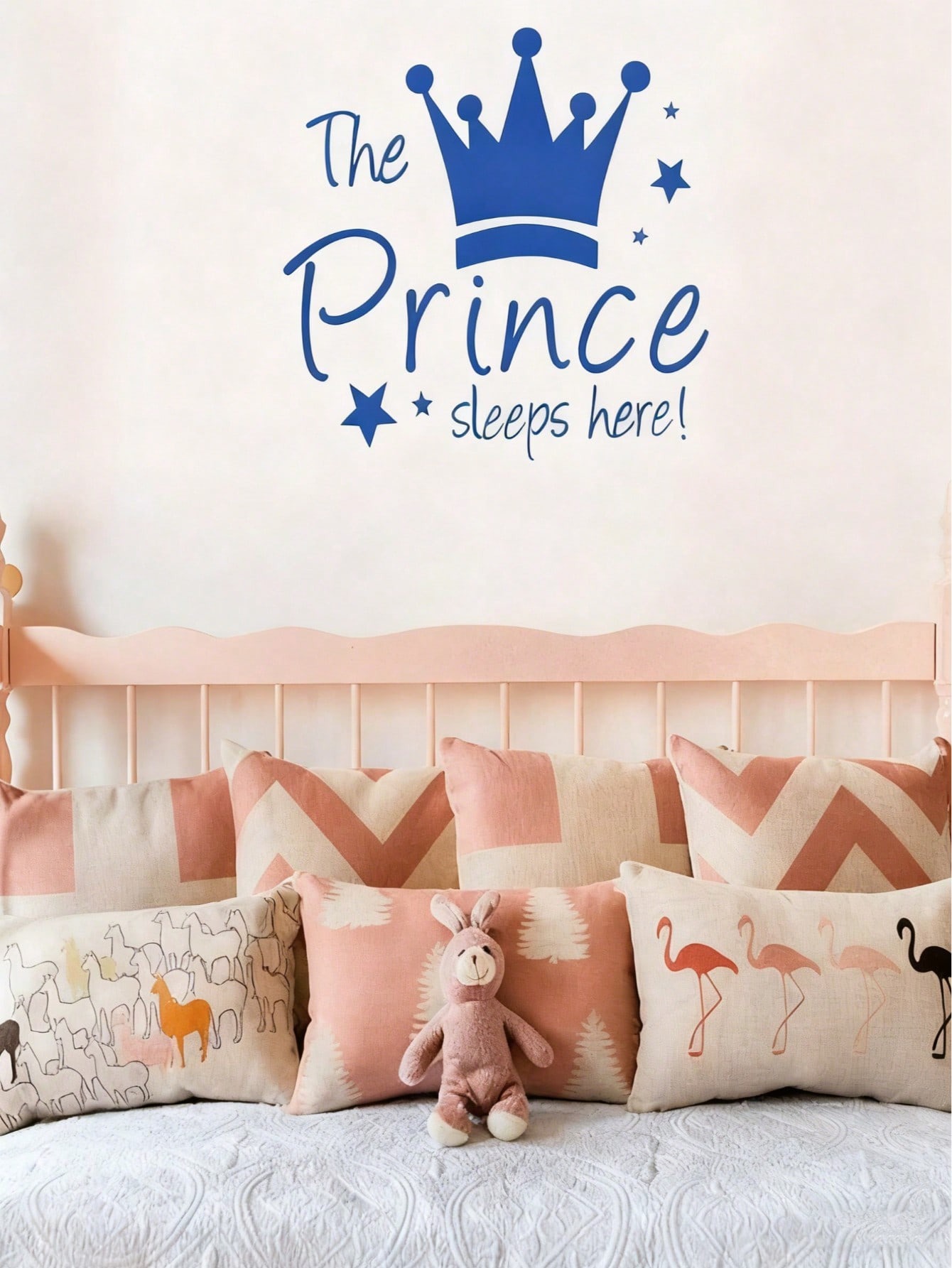 Removable Princess Crown Wall  - Baby Nursery Wallpaper Girl ulasan dan harga