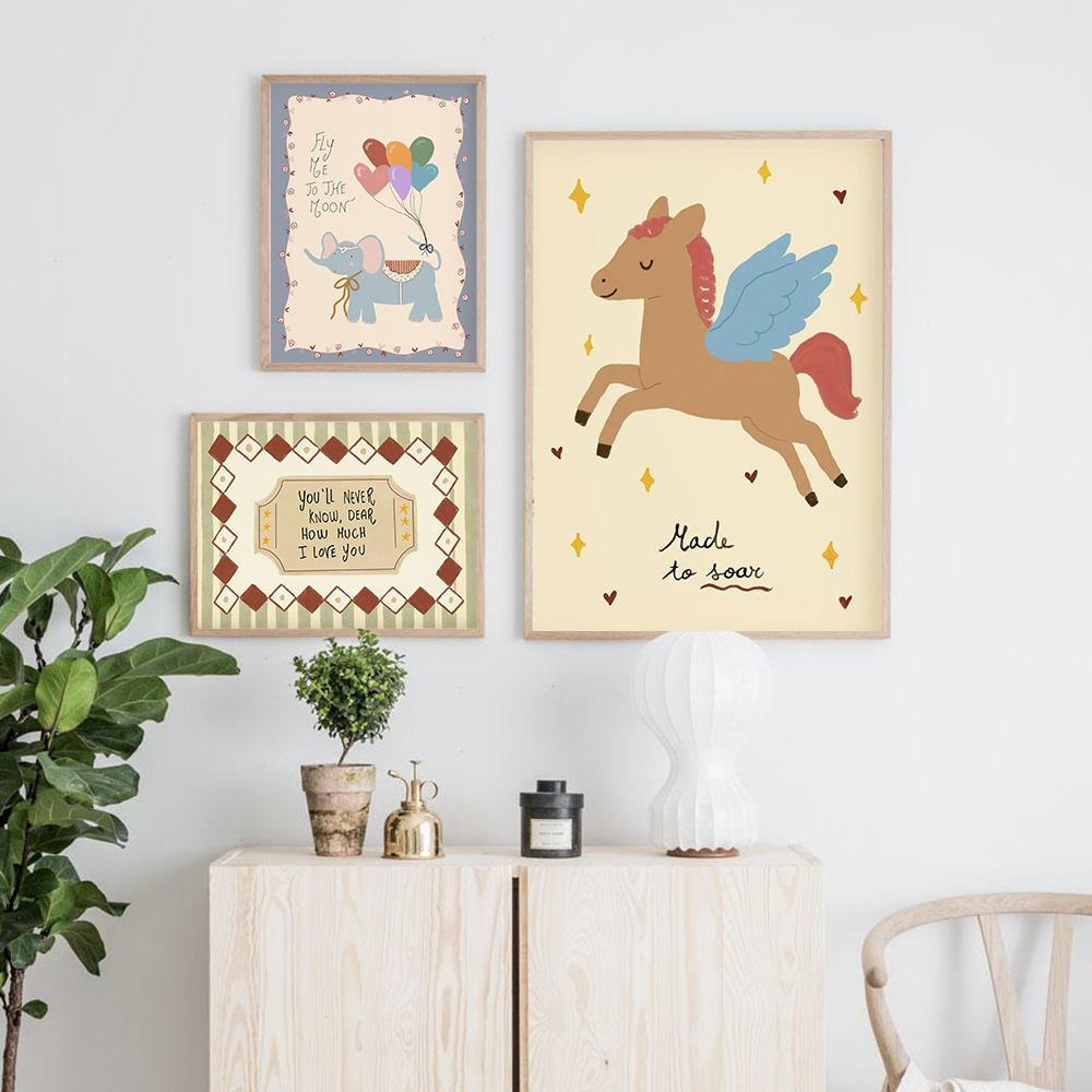 Vintage Rocking Horse Giraffe  - Baby Nursery Vintage ulasan dan harga