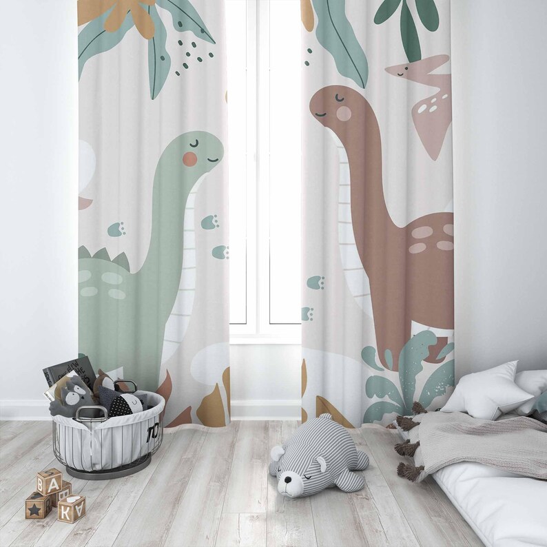 Dinosaur Nursery Curtains Dino - Baby Nursery Youtube ulasan dan harga
