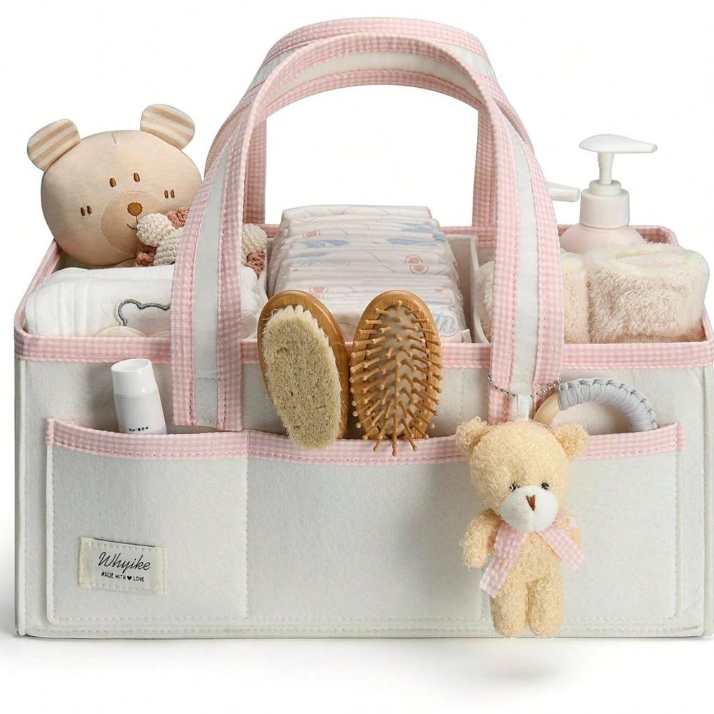 Diaper Caddy Organizer With Ha - Baby Nursery Must Haves ulasan dan harga