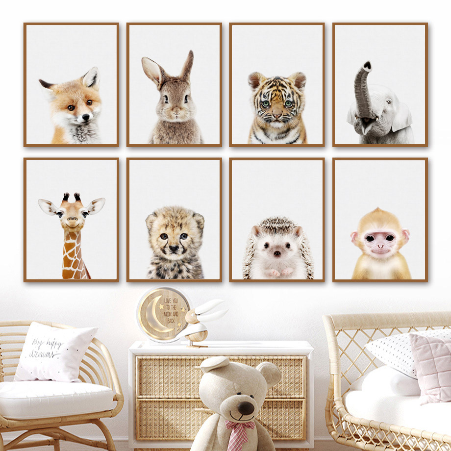 Baby Animals Nursery Posters L - Baby Nursery Animal Pictures ulasan dan harga