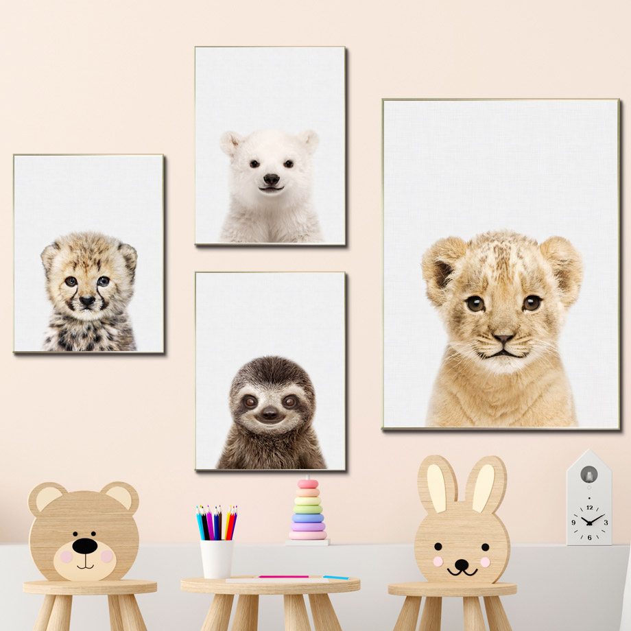 Baby Animals Nursery Posters L - Baby Nursery Animal Pictures ulasan dan harga