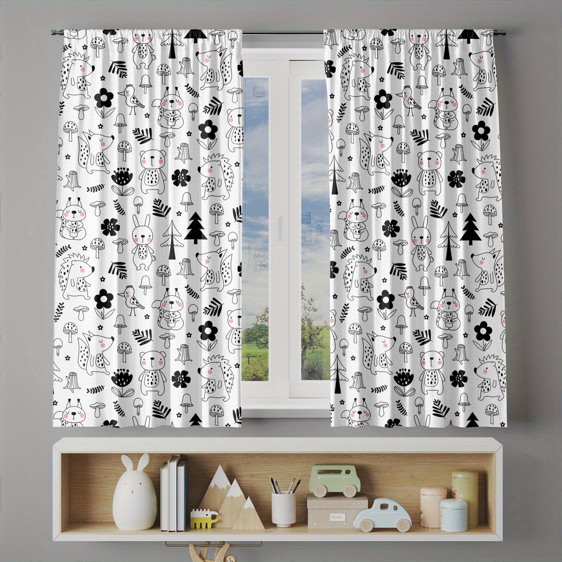 Cute Woodland Forest Nursery C - Baby Nursery Youtube ulasan dan harga