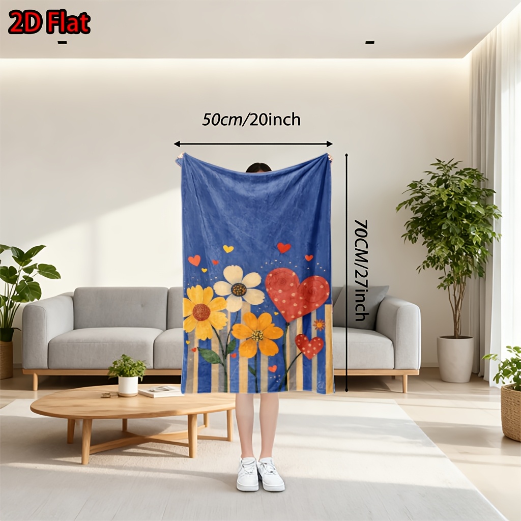 Boho Floral Heart Pattern Thro - Baby Nursery Accent Wall ulasan dan harga