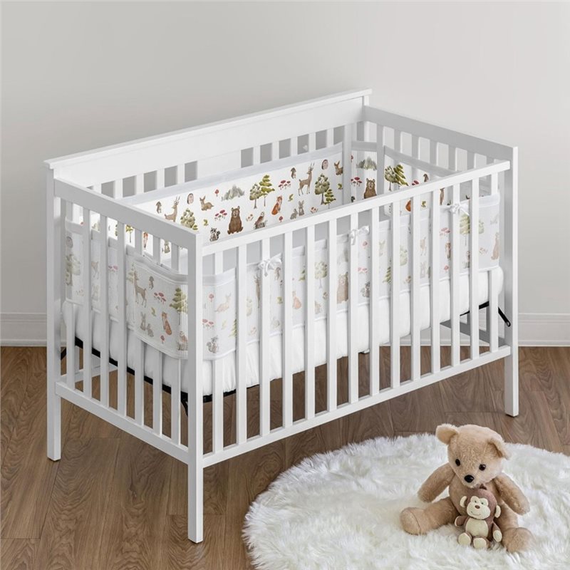 WOWFU-Breathable Mesh Crib Lin - Baby Nursery Sets ulasan dan harga