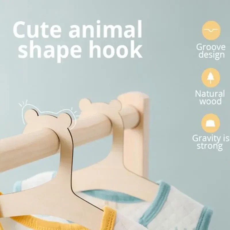 5/10pcs Baby Clothes Rack Cute - Baby Nursery Uniform ulasan dan harga