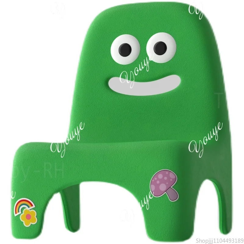 A49 Cute Green Kids Toy Stool  - Baby Nursery Ottoman ulasan dan harga