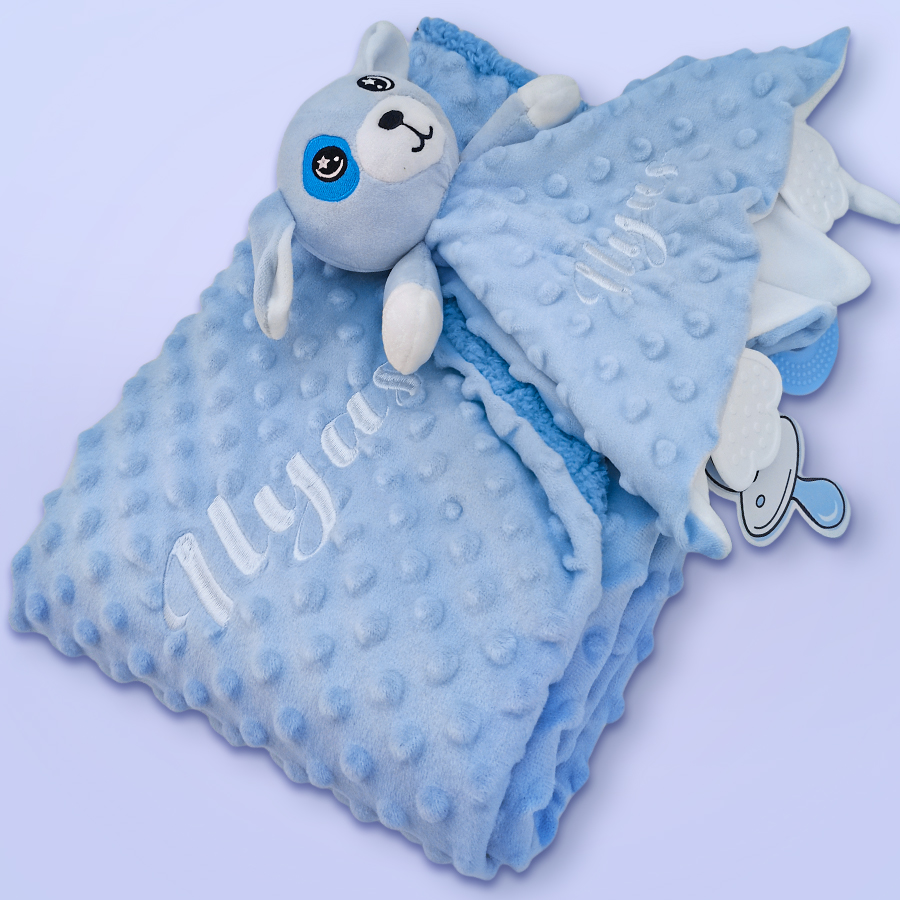 Custom Baby Name 100% Cotton A - Baby Nursery Animal Theme ulasan dan harga