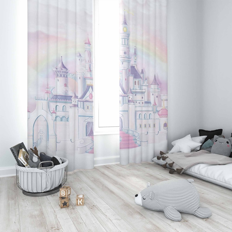Princess Castle Nursery Curtai - Baby Nursery Youtube ulasan dan harga