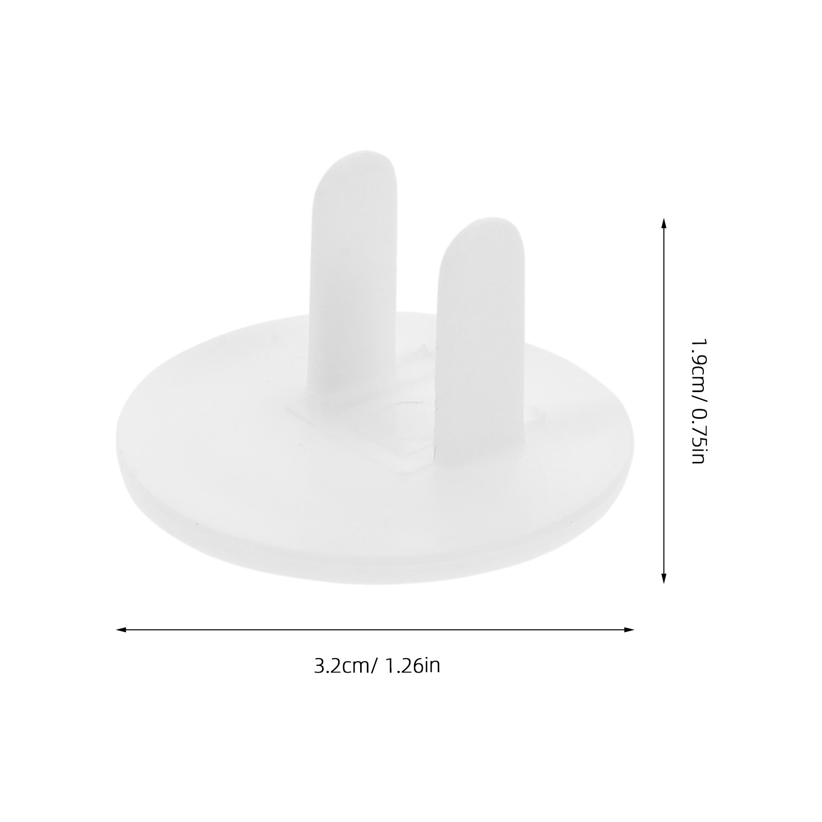 50Pcs White Outlet Covers Baby - Outlet Cover Childproof ulasan dan harga