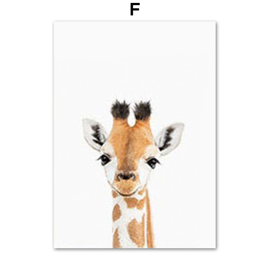 Baby Animal Nursery Wall Art P - Baby Nursery Zoo Animals ulasan dan harga