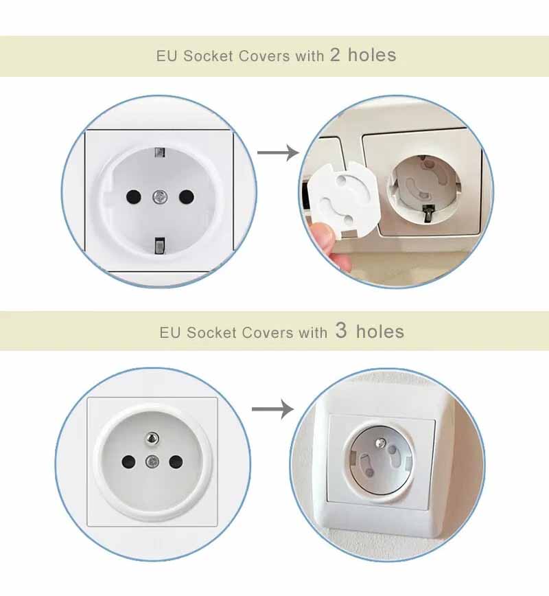 20pcs Kids Sockets Cover Plugs - Outlet Cover Childproof ulasan dan harga