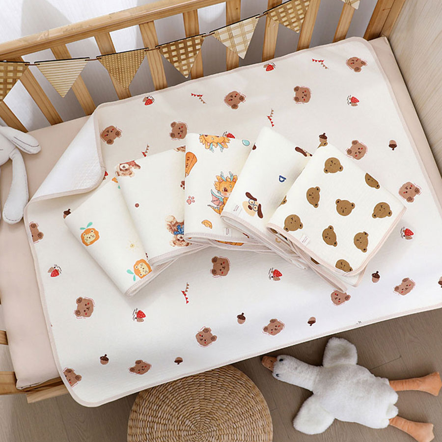 70x90cm Baby Cartoon Washable  - Baby Mattress Waterproof ulasan dan harga