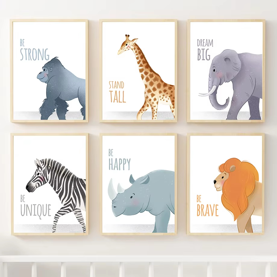 Inspirational quotes Nursery W - Baby Nursery Animal Pictures ulasan dan harga