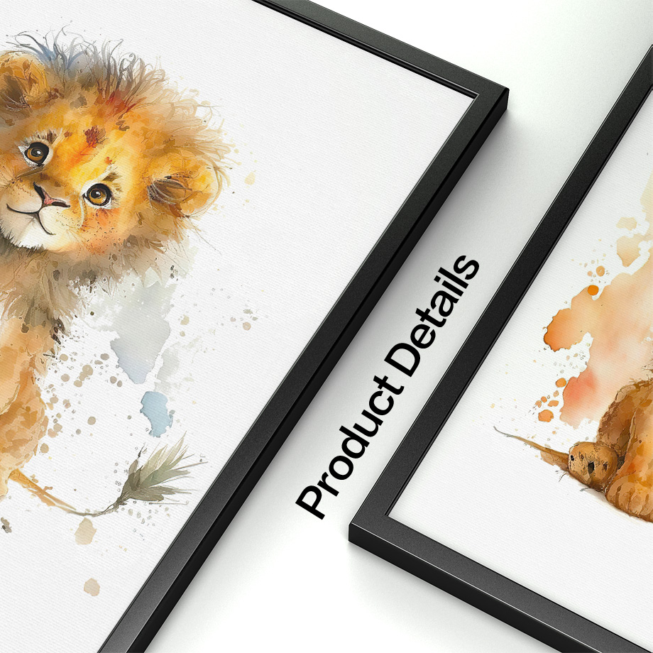 Nursery Animals Lion Giraffe R - Baby Nursery Animal Pictures ulasan dan harga