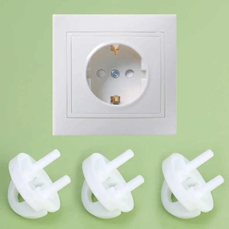 1-20Pcs Kids Outlet Socket Cov - Outlet Cover Childproof ulasan dan harga