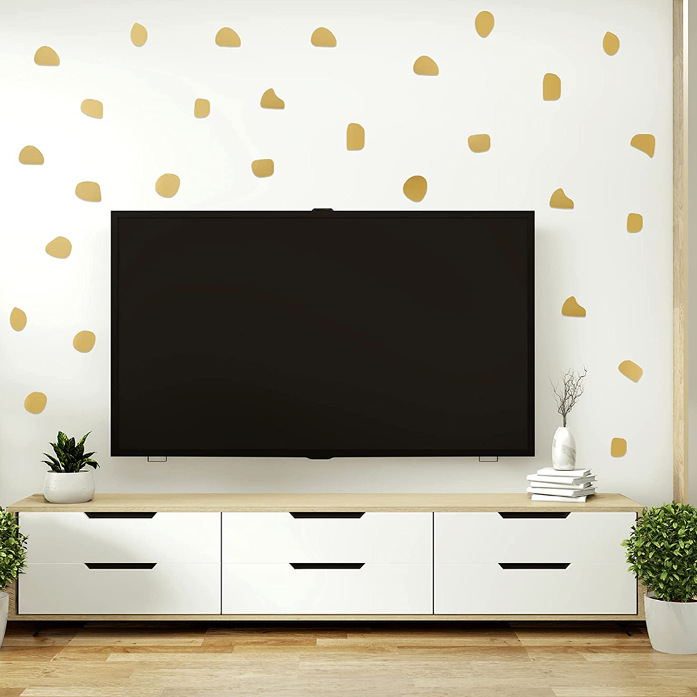 96Pcs/set Cute  Irregular Dots - Baby Nursery Wallpaper Girl ulasan dan harga